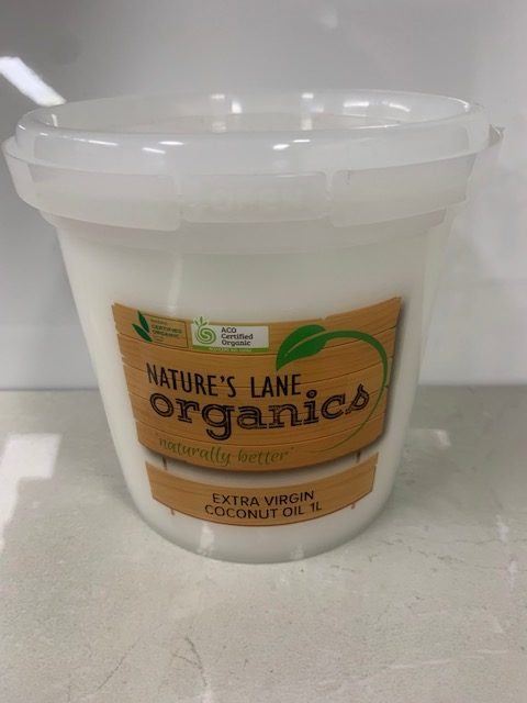 ORGANIC COCONUT OIL TUB ** REDUCED**