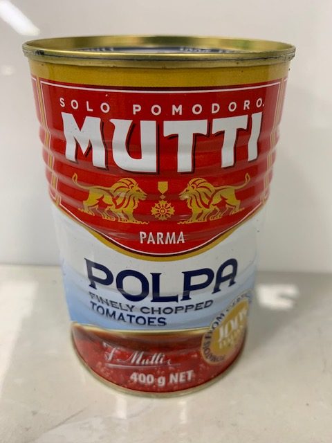 MUTTI POLPA CHOPPED TOMATO CAN