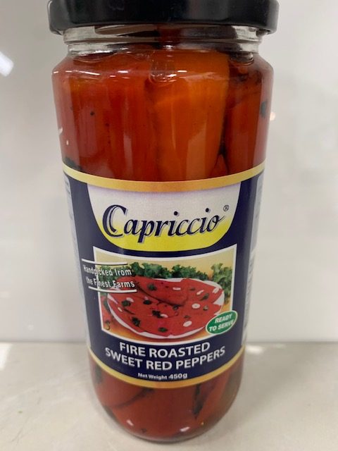 CAPRICCIO FIRE ROASTED SWEET RED PEPPERS