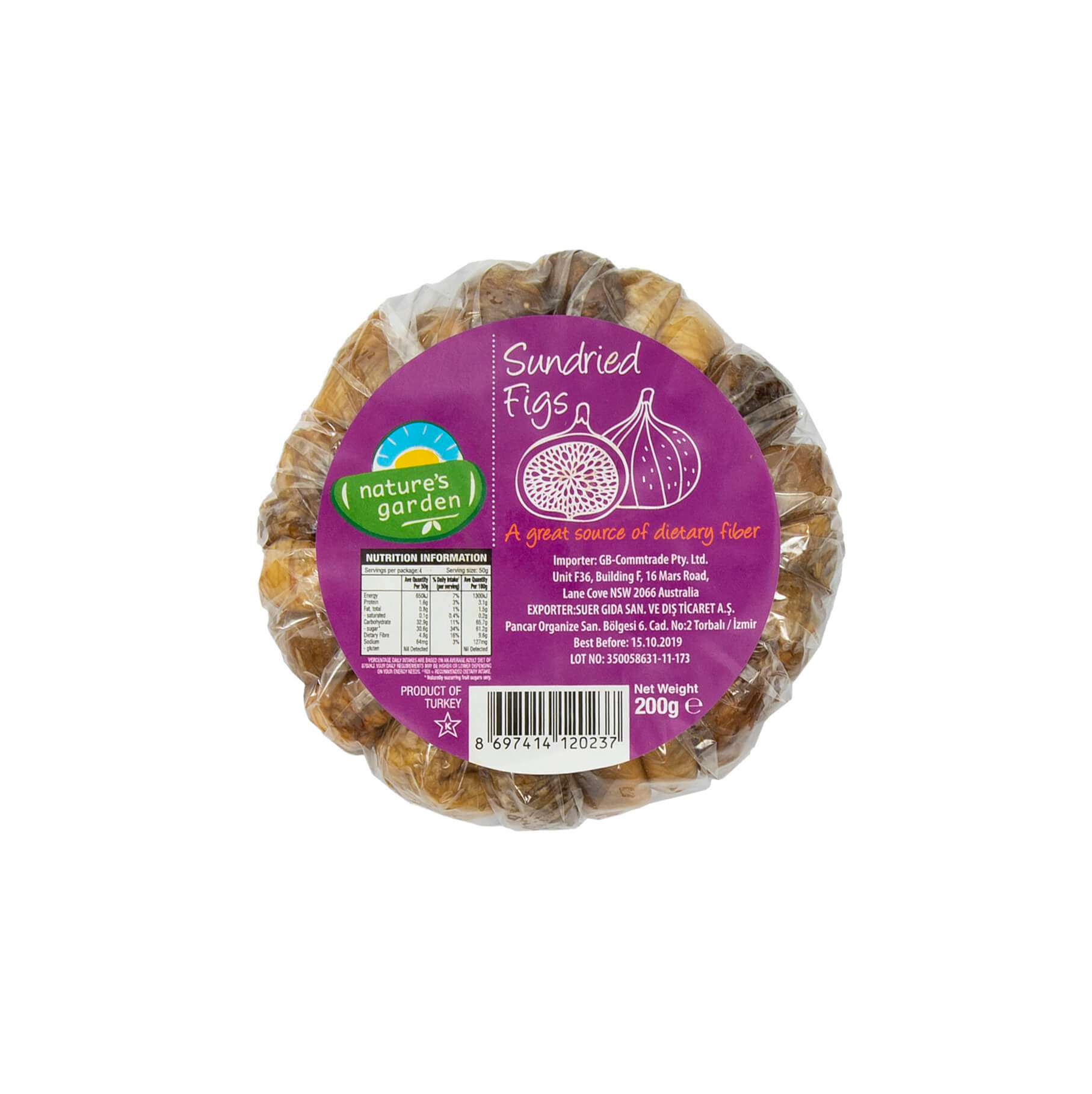 TURKISH FIG WHEEL 200G