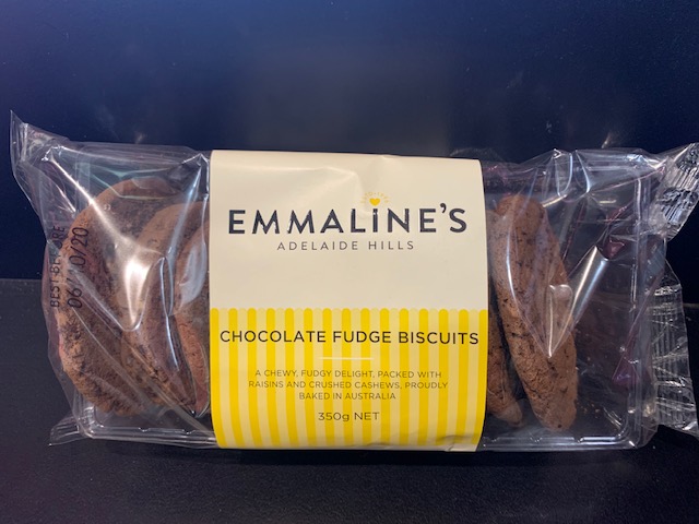 EMMALINES CHOCOLATE FUDGE BISCUITS