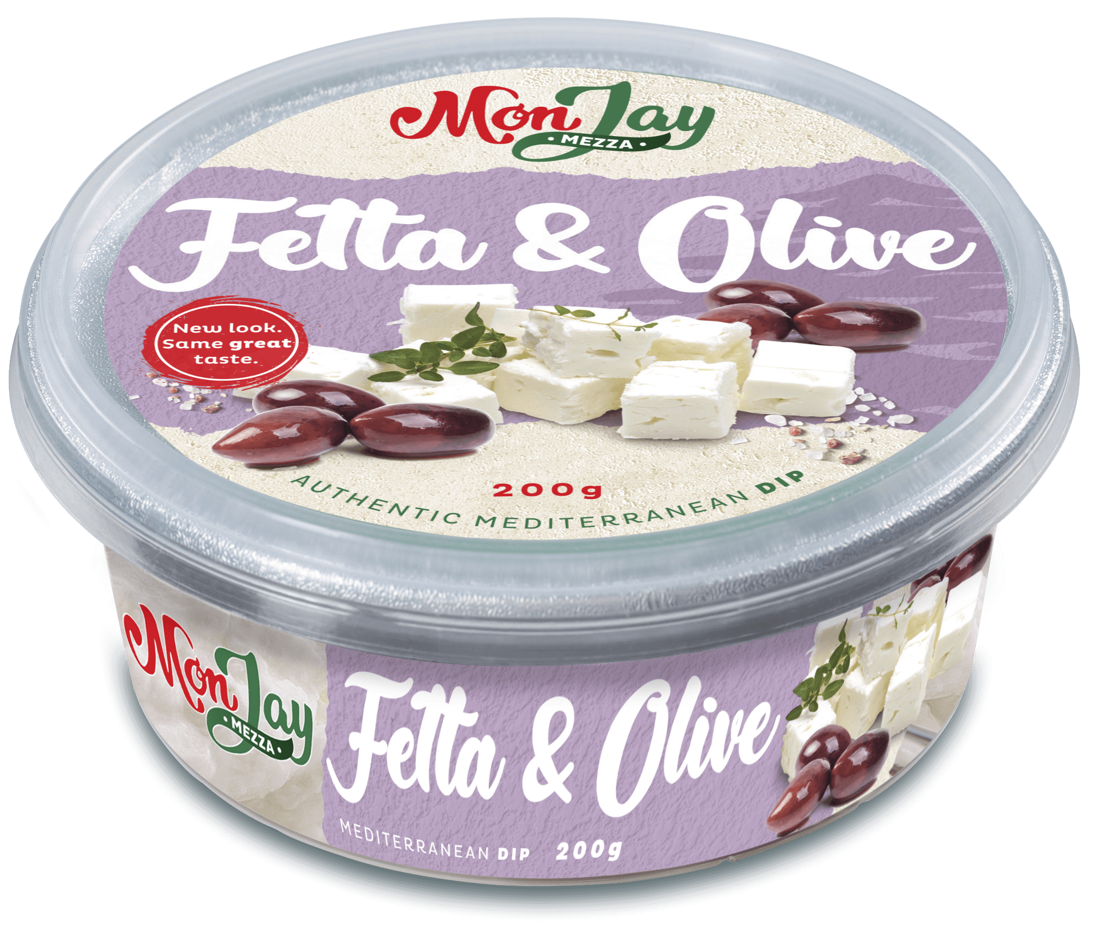 MONJAY MEZZA FETTA & OLIVE DIP