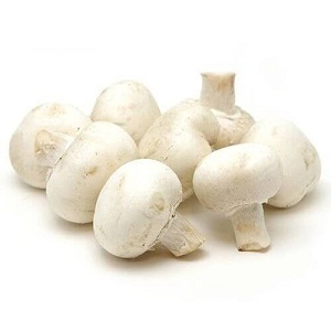 White button Mushrooms (300g) approx 10